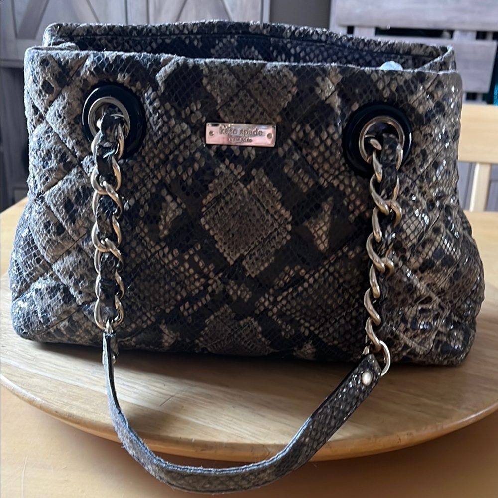Kate Spade Snakeskin Bag